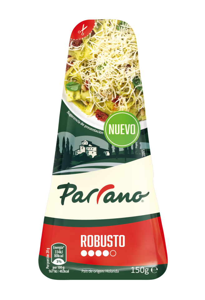 Cuña de queso variedad Robusto 150g | Parrano